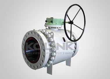 Tam portlu Trunnion Top Valve Tam delikli Yangın geçirmez Anti-statik Patlama Kanıtlı Kök