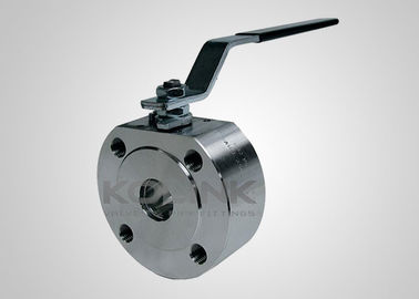 Wafer Tipi Top Valvu, Paslanmaz Çelik İnce Top Valvu CF8 CF8M F304 F316