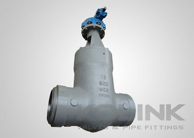Basınç Sızdırması Kapı Valfi Butt-Saldırılmış Yüksek Basınç Sınıfı 600-2500 4 "-24"