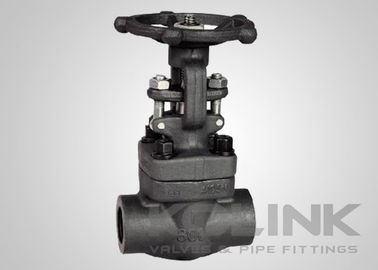 Kalıp çelik kapı valfi ipli uç NPT Katı Kılıf Sınıf 800-1500