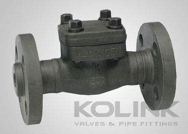 Kalın çelik Swing Check Valve Basınç Dükkanı Bonet PSB Yüksek Basınç