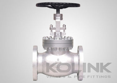 Dayanıklı dökme çelik küre valfi Flanged Class 150-1500 BS 1873 Stop Valf