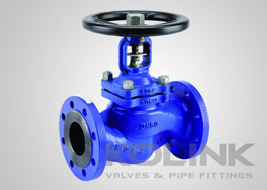 Bellows Seal Globe Valve DIN EN PN 16 - 63, dökme çelik flanslı durak valfi