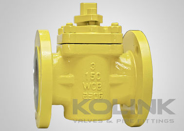 PTFE kollu fiş valfi, yağlanmamış fiş valfi, dökme çelik, 150-900 API 599