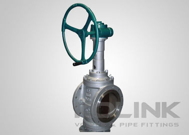 Çift Mühürlü Çift Blok & Kanama Plug Valve DBB dökme çelik Flanged