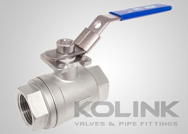 2-parça BSPT NPT 1000PSI tam boru CF8 CF8M Paslanmaz Çelik