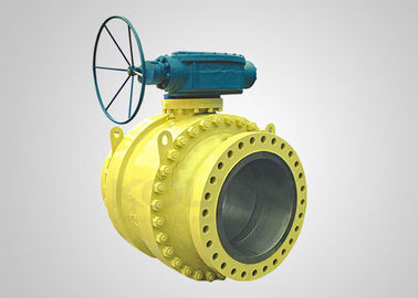 API 6D 3-PC Trunnion Montajlı Top Valf Dayanıklı WCB A105 CF8 F304