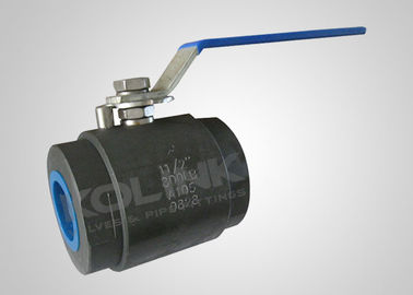 2-pc Kalıp Çelik top valfi Soket kaynaklı SW Son 1000WOG 3000PSI Sınıf 2500