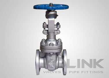 API 600 Tam portlu kapı valfi Metal oturmuş karbon çelik esnek çivisi