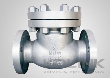 Çelik çelik dalgalanma kontrol valfi, sınıf 150-1500 geri dönüşsüz valf WCB Flanged