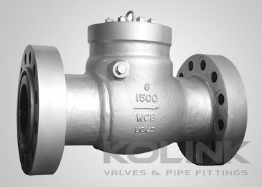 Basınç Dükkanı Swing Check Valve, Yüksek Basınç Kontrol Valvesleri Sınıf 600 - 2500