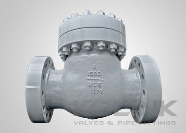 Yüksek basınç kontrol valfi yatay akış için salıncak flapper 600 - 2500 LB