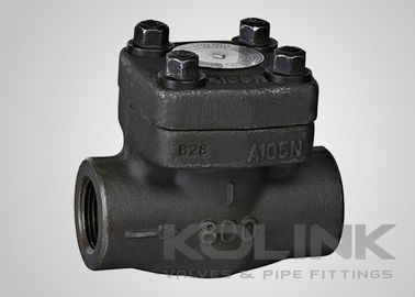 Hırpalanmış çelik piston kontrol valfi, bultlu kapak, NPT BSPT, soket kaynak sonu
