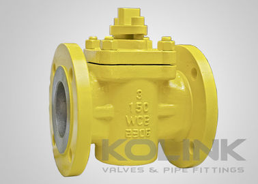 PTFE kollu fiş valfi, yağlanmamış fiş valfi, dökme çelik, 150-900 API 599