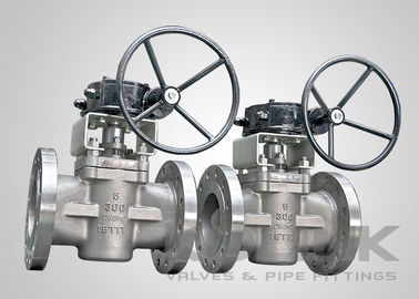 Özel alaşımlı fiş valfi CW6MC Inconel 625 Monel Bakır Bronz Alaşım 20