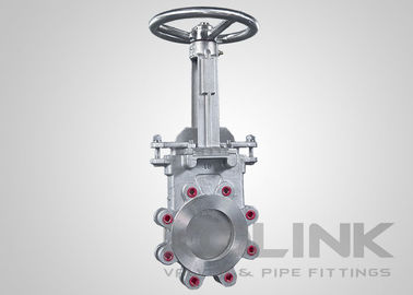 Paslanmaz Çelik Bıçak Kapı Vana Lugged 2-48 İnç Sınıf 150