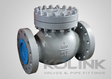 Boltlu Kapak Piston Kontrol Valf döküm çelik yaylı yüklü kaldırma diski