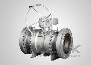 Azaltılmış Portlu Trunnion Küresel Vana API 607 Yangına Dayanıklı DN50-DN1200