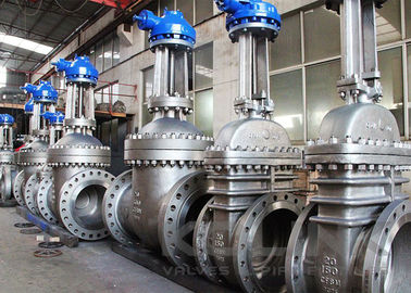 Büyük Kapı Valfi 24 inç - 48 inç Paslanmaz Çelik Karbon Çelik Yüksek Basınç