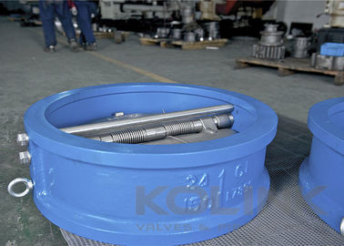 Düktil Demir Wafer Kontrol Valfi Çift Plakası 2-48 Inch Class150-1500