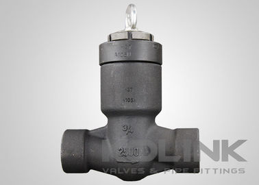 Kalın çelik Swing Check Valve Basınç Dükkanı Bonet PSB Yüksek Basınç