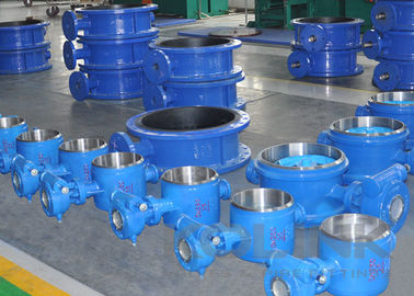Butt Weld Butterfly Valve dökme çelik yüksek basınçlı üçlü ofset