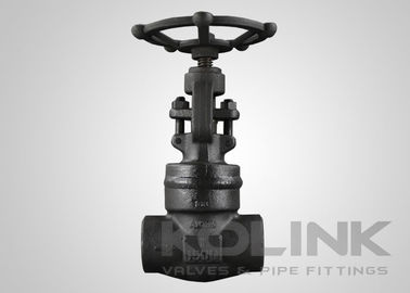 Saldırılmış Bonet Kalıp Çelik Küre Valf El Çarkı NPT Filmiş Sınıf 800-2500
