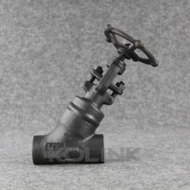 Y küre valf soketi 150-2500 sınıfı kavrulmuş çelik