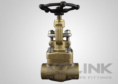 Bronz Küre Valf, Flanged / NPT, JIS CAC703 C95200 C95500 C95800 C83600