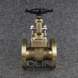 Bronz Küre Valf, Flanged / NPT, JIS CAC703 C95200 C95500 C95800 C83600