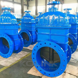 Sfero Döküm Sürgülü Vana PN10-25, Kauçuk Contalı ve El Çarklı