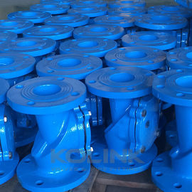 Kauçuk Flapper Swing Check Valve Ductle Iron GGG50 Dönüşsüz Valf