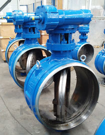 Butt Weld Butterfly Valve dökme çelik yüksek basınçlı üçlü ofset
