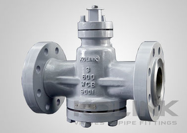 Basınç dengelenmiş yağlanmış fiş valfi Sınıf 150-2500 DN50-600